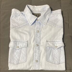 BKE Pearl snap shirt. Size Medium.